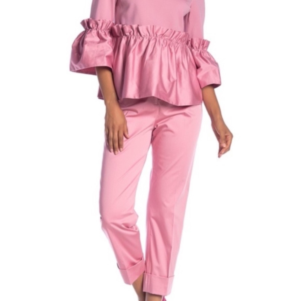 Ted Baker London Saydii Deep Cuff Stretch Chinos